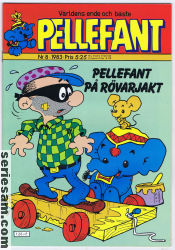 Pellefant 1983 nr 8 omslag serier