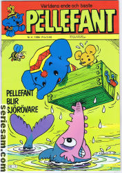 Pellefant 1984 nr 4 omslag serier