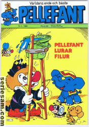 Pellefant 1984 nr 5 omslag serier