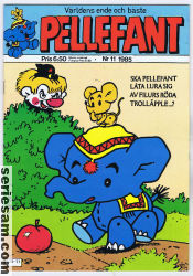 Pellefant 1985 nr 11 omslag serier