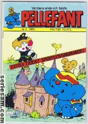 Pellefant 1985 nr 2 omslag serier