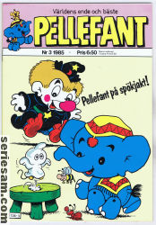 Pellefant 1985 nr 3 omslag serier