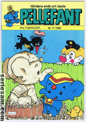 Pellefant 1986 nr 11 omslag serier
