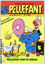 Pellefant 1986 nr 2 omslag serier