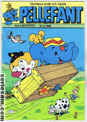Pellefant 1986 nr 5 omslag serier