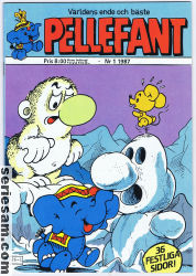 Pellefant 1987 nr 1 omslag serier