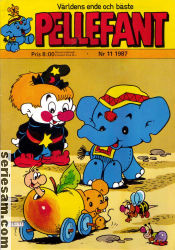 Pellefant 1987 nr 11 omslag serier