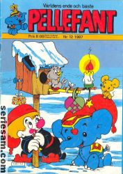 Pellefant 1987 nr 12 omslag serier