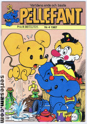Pellefant 1987 nr 4 omslag serier