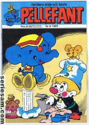 Pellefant 1987 nr 6 omslag serier