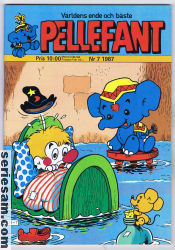 Pellefant 1987 nr 7 omslag serier