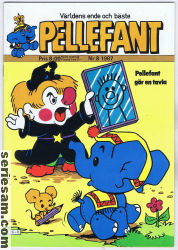 Pellefant 1987 nr 8 omslag serier
