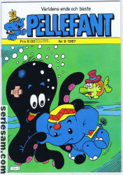 Pellefant 1987 nr 9 omslag serier