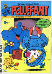 Pellefant 1988 nr 1 omslag serier