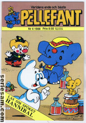 Pellefant 1988 nr 4 omslag serier