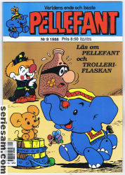 Pellefant 1988 nr 9 omslag serier