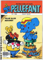 Pellefant 1989 nr 1 omslag serier Pellefant 1989 nr 1 omslag serier