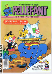 Pellefant 1989 nr 6 omslag serier