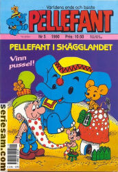 Pellefant 1990 nr 5 omslag serier Pellefant 1990 nr 5 omslag serier