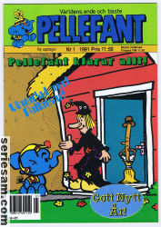 Pellefant 1991 nr 1 omslag serier Pellefant 1991 nr 1 omslag serier