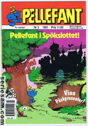 Pellefant 1991 nr 3 omslag serier Pellefant 1991 nr 3 omslag serier
