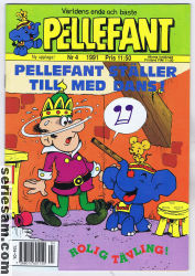 Pellefant 1991 nr 4 omslag serier