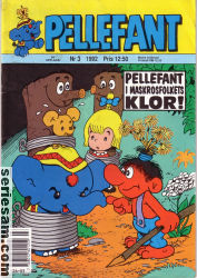 Pellefant 1992 nr 3 omslag serier Pellefant 1992 nr 3 omslag serier