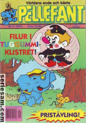 Pellefant 1993 nr 9 omslag serier Pellefant 1993 nr 9 omslag serier