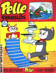 Pelle Svanslös 1965 nr 10 omslag serier Pelle Svanslös 1965 nr 10 omslag serier