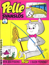 Pelle Svanslös 1965 nr 6 omslag serier Pelle Svanslös 1965 nr 6 omslag serier