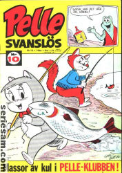 Pelle Svanslös 1966 nr 10 omslag serier Pelle Svanslös 1966 nr 10 omslag serier