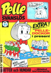 Pelle Svanslös 1966 nr 11 omslag serier Pelle Svanslös 1966 nr 11 omslag serier