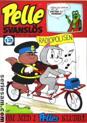 Pelle Svanslös 1966 nr 12 omslag serier