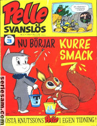 Pelle Svanslös 1966 nr 3 omslag serier