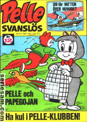 Pelle Svanslös 1967 nr 12 omslag serier