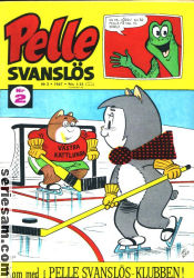 Pelle Svanslös 1967 nr 2 omslag serier