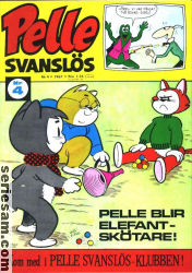 Pelle Svanslös 1967 nr 4 omslag serier