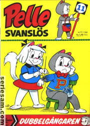 Pelle Svanslös 1968 nr 11 omslag serier