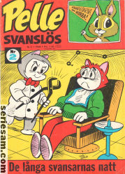 Pelle Svanslös 1968 nr 2 omslag serier