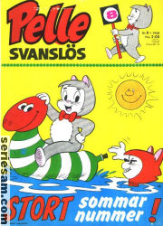 Pelle Svanslös 1968 nr 8 omslag serier