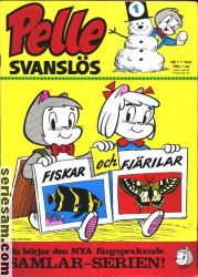 Pelle Svanslös 1969 nr 1 omslag serier