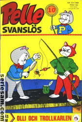 Pelle Svanslös 1969 nr 10 omslag serier