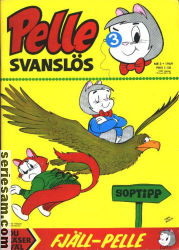 Pelle Svanslös 1969 nr 3 omslag serier