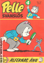 Pelle Svanslös 1969 nr 4 omslag serier