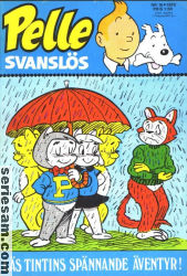 Pelle Svanslös 1970 nr 16 omslag serier
