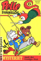 Pelle Svanslös 1970 nr 6 omslag serier