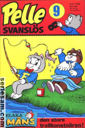 Pelle Svanslös 1970 nr 9 omslag serier
