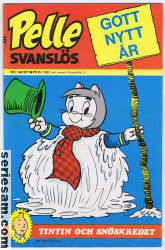 Pelle Svanslös 1971 nr 1 omslag serier