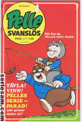 Pelle Svanslös 1971 nr 10 omslag serier