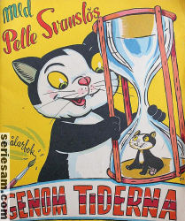 Pelle Svanslös målarbok 1955 omslag serier
